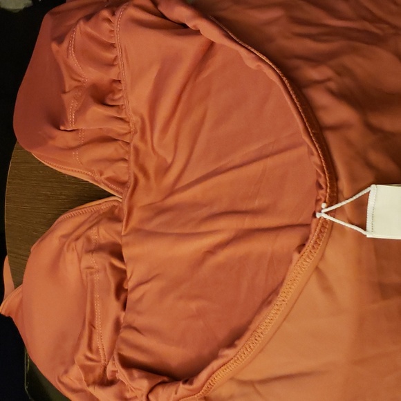 Cupshe Plum  Ruched Plunging One Piece Swimsuit Size L - Picture 8 of 8